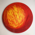 Circle of Fire. Oil on canvas. Leonardo Glauso