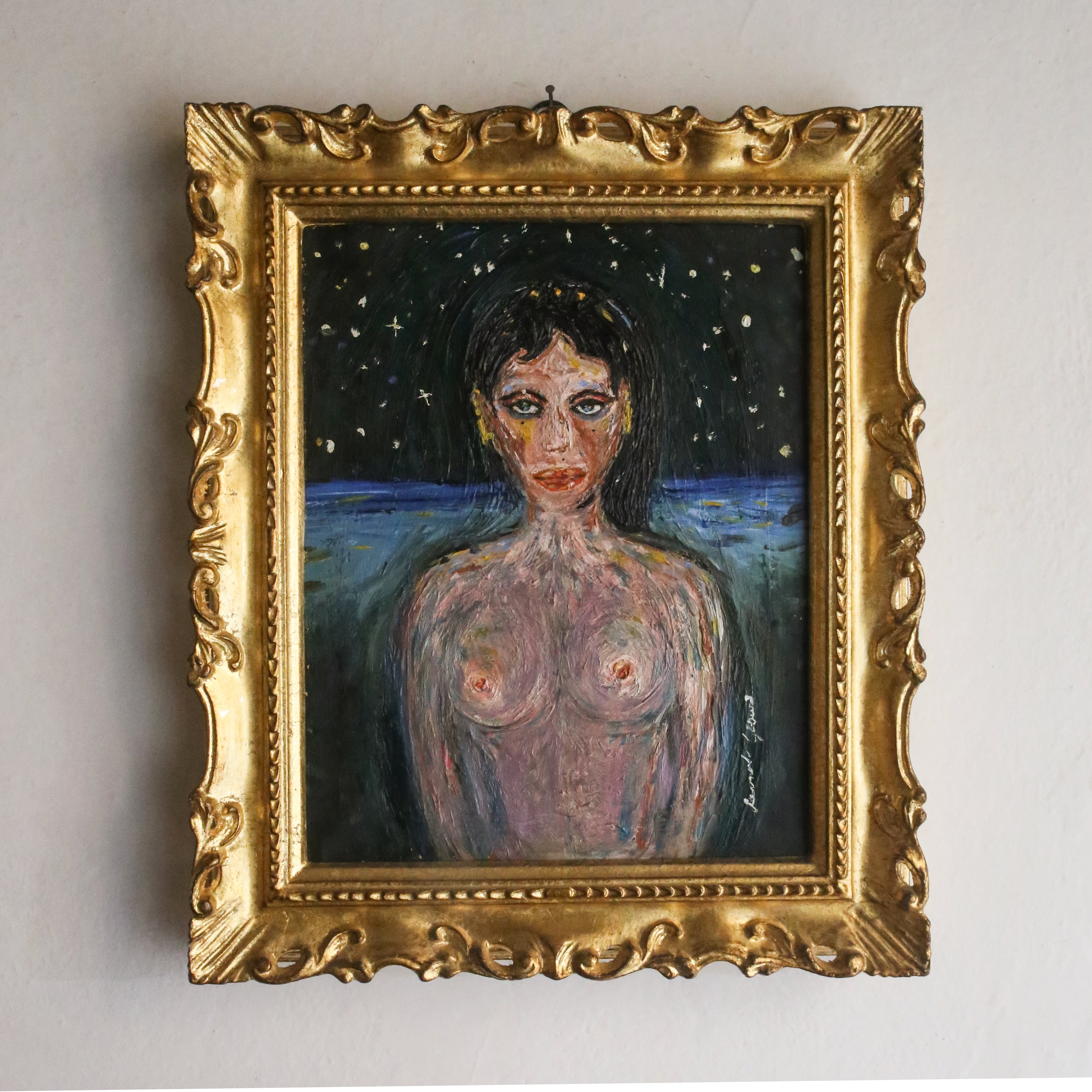 She. Oil on canvas. Leonardo Glauso.