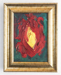 Fiore. Oil on medium-density fiberboard. Leonardo Glauso. 2026.