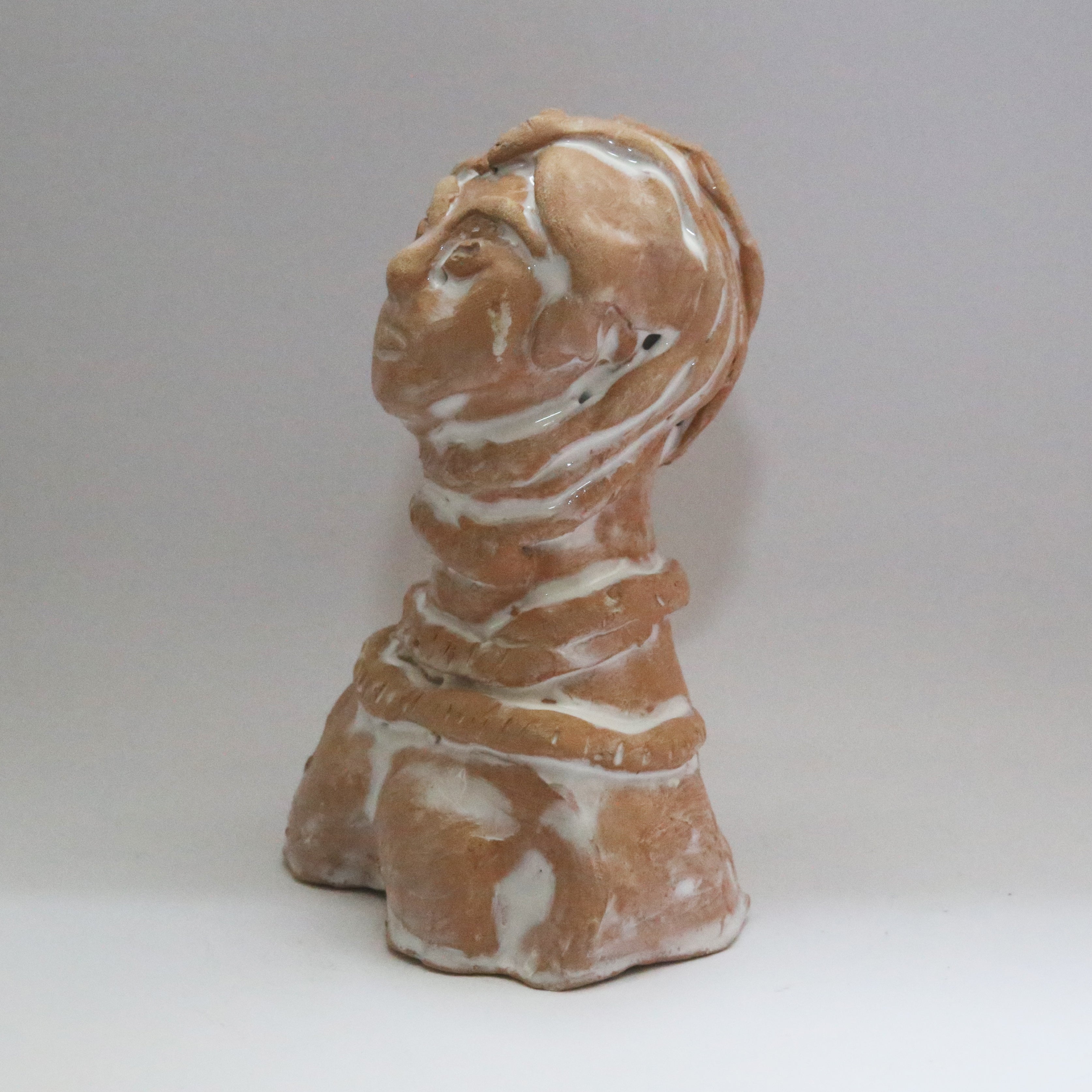 Medusa, CERAMIC SCULPTURE MADE BY LEONARDO GLAUSO. 2026. FIRENZE.