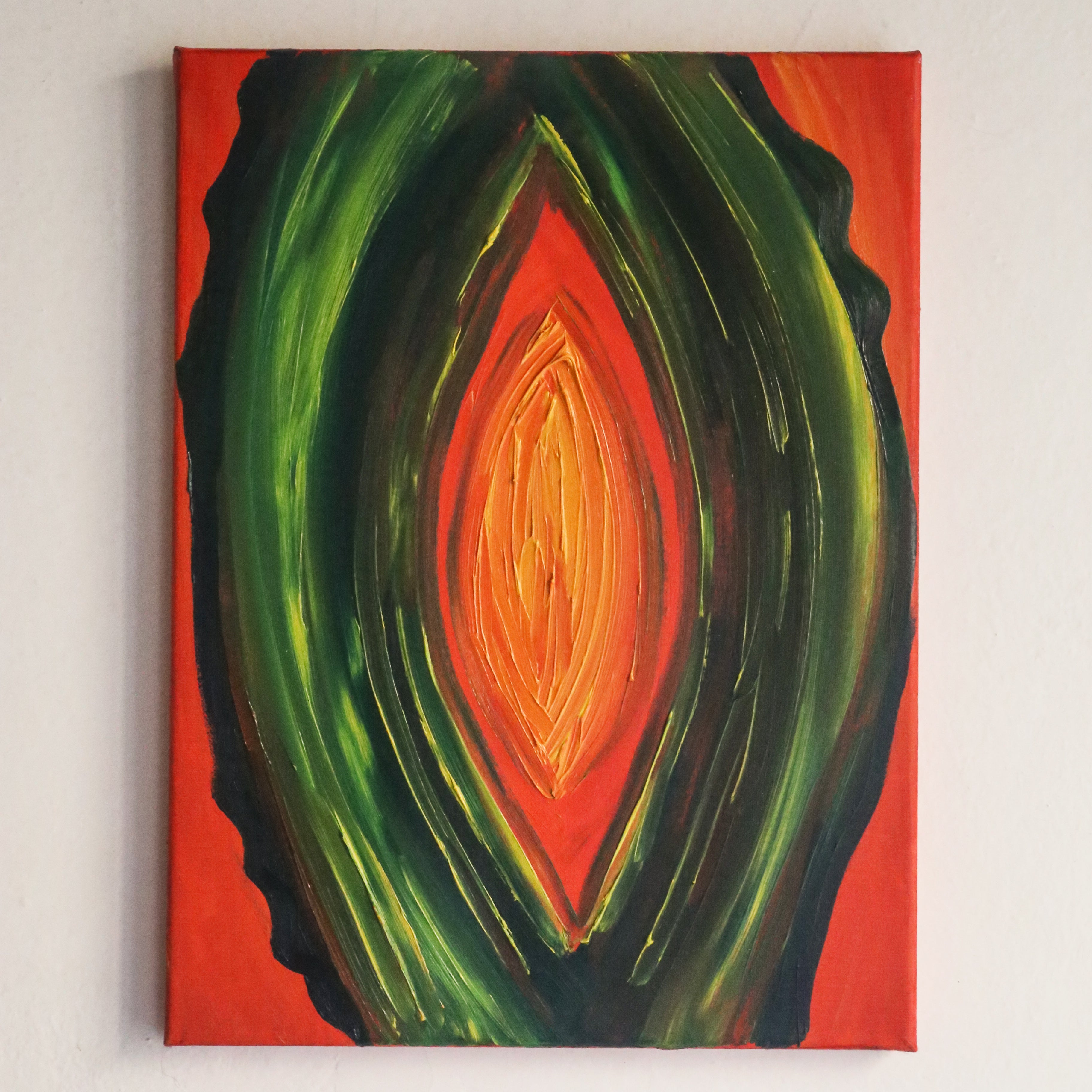 Origin #321. Oil on canvas. Leonardo Glauso. 2026.