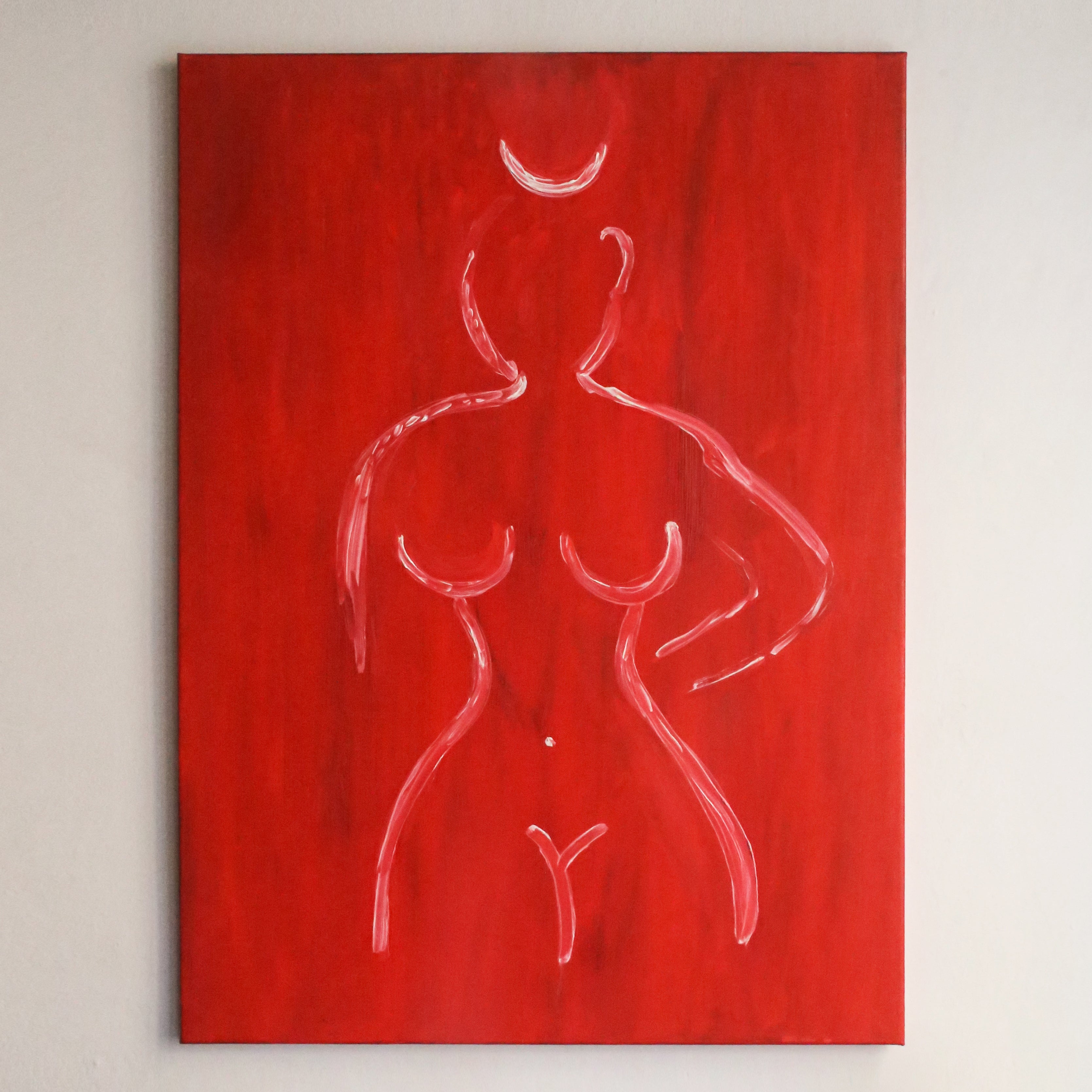 Artemide. Oil on canvas. Leonardo Glauso.