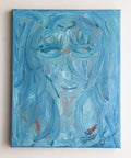 Azzurro. Oil on Canvas. Leonardo Glauso.