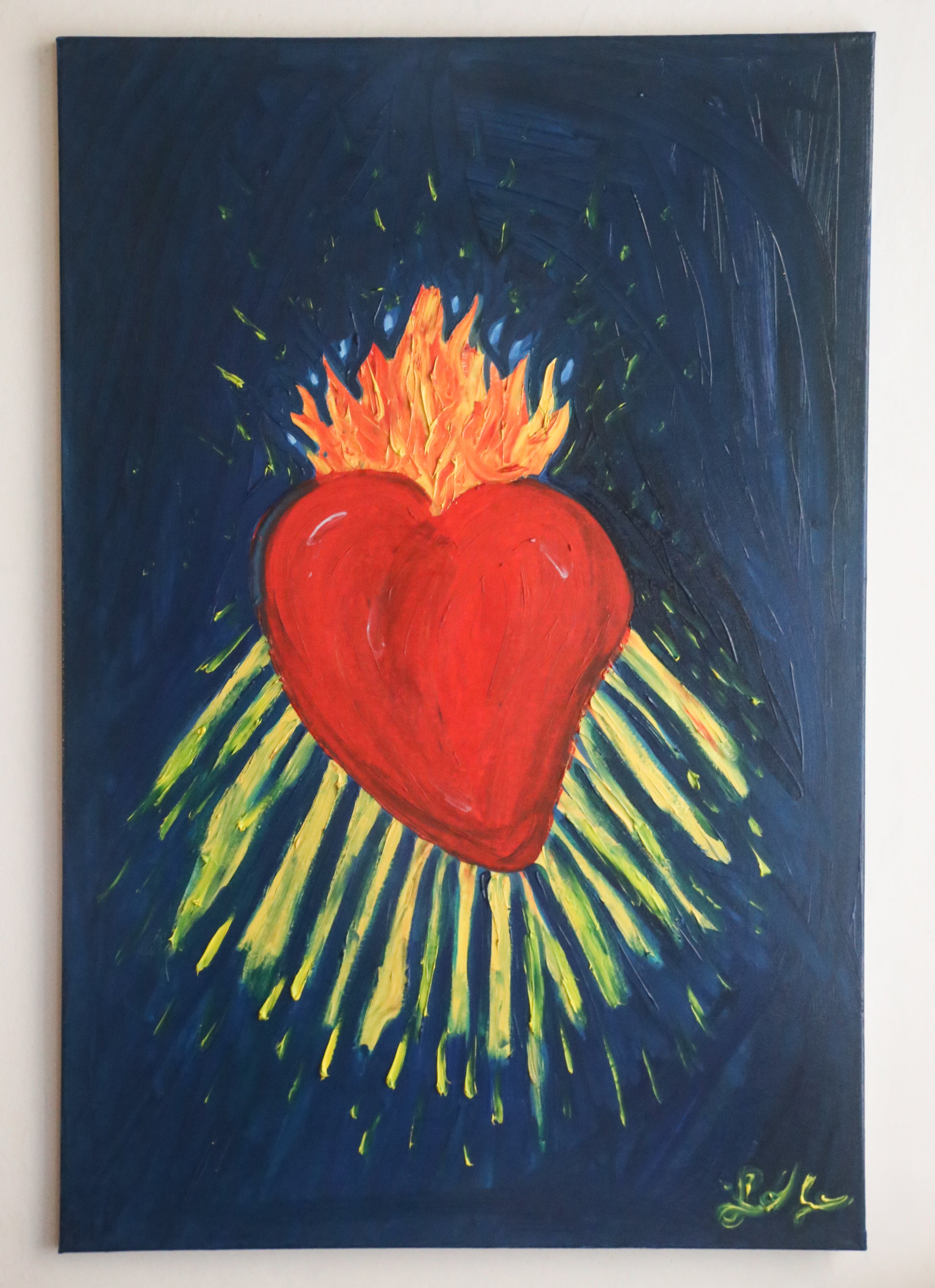Cuore. Oil on Canvas. Leonardo Glauso.