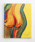 Raffigurazione. Oil on canvas. Leonardo Glauso.