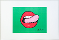 Mouth. Collectible work of art. Fine art print. Leonardo Glauso (Leonardo Glauso)