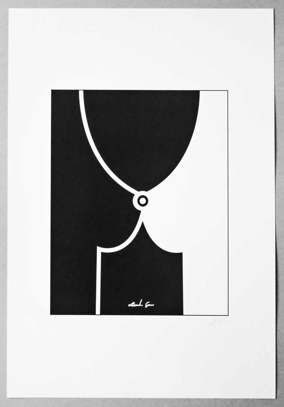 Contact. Collectible work of art. Fine art print. Leonardo Glauso (1989)
