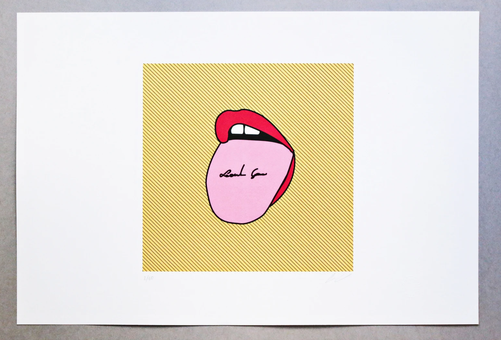 Take. Collectible work of art. Fine art print. Leonardo Glauso .