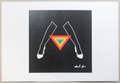 The Night Rainbow. Collectible work of art. Fine art print. Leonardo Glauso (1989)