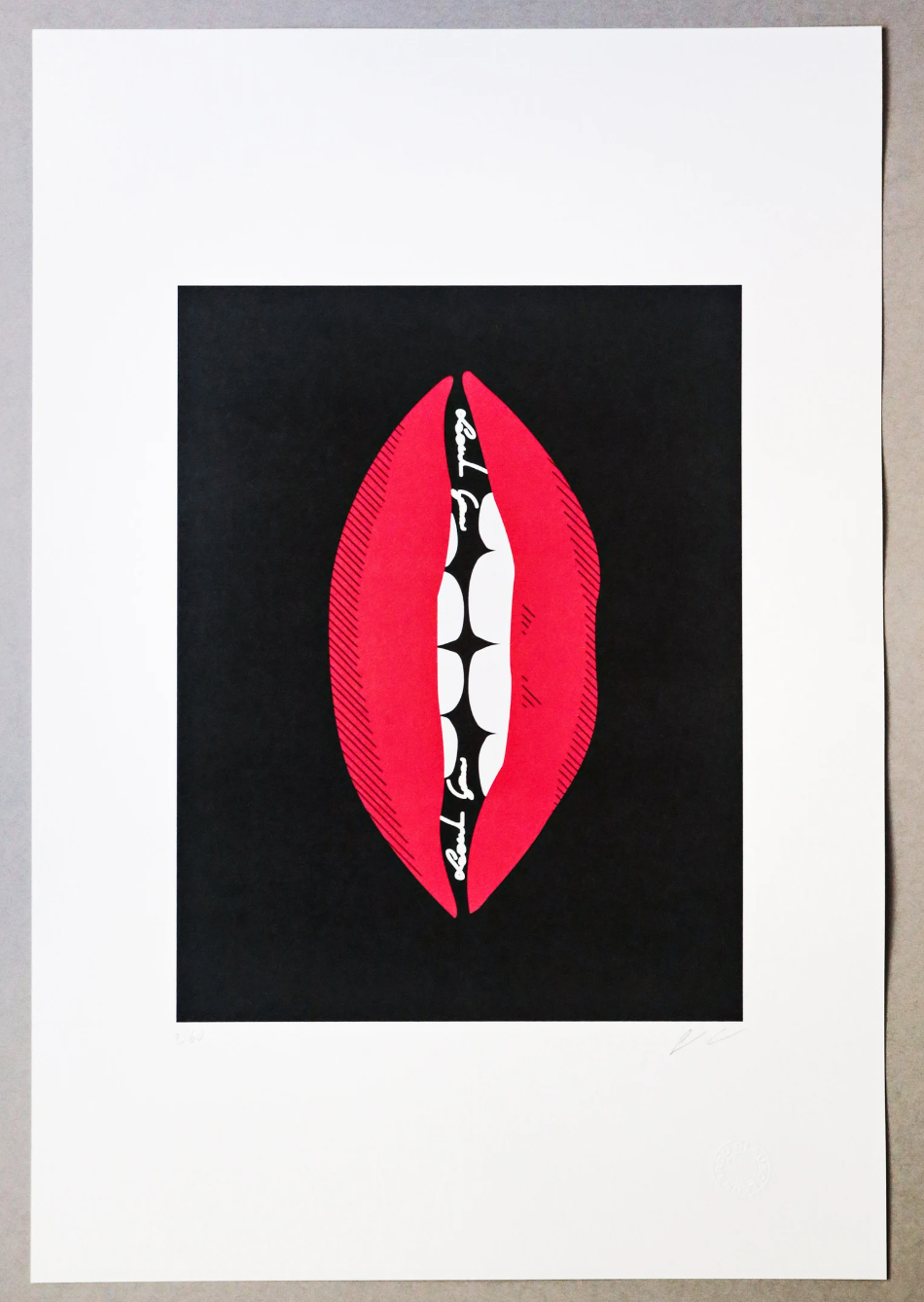 Opening. Collectible work of art. Fine art print. Leonardo Glauso (1989)