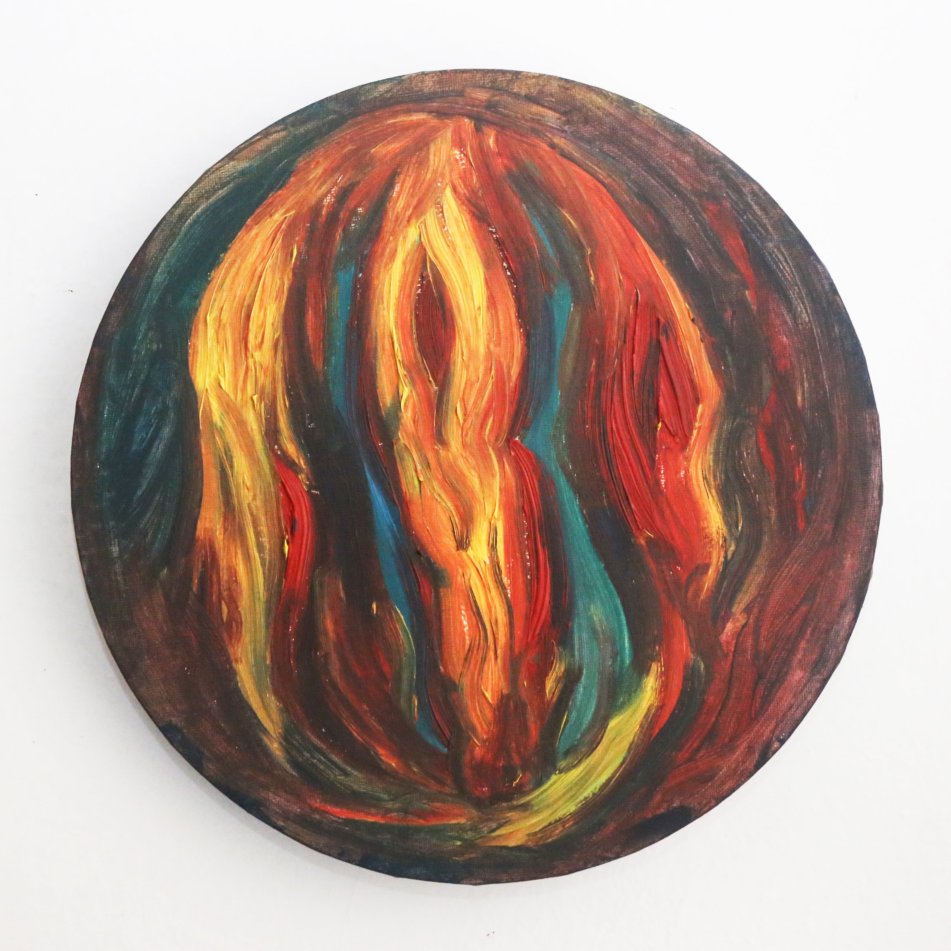 La Trinità. Oil on canvas. Leonardo Glauso.