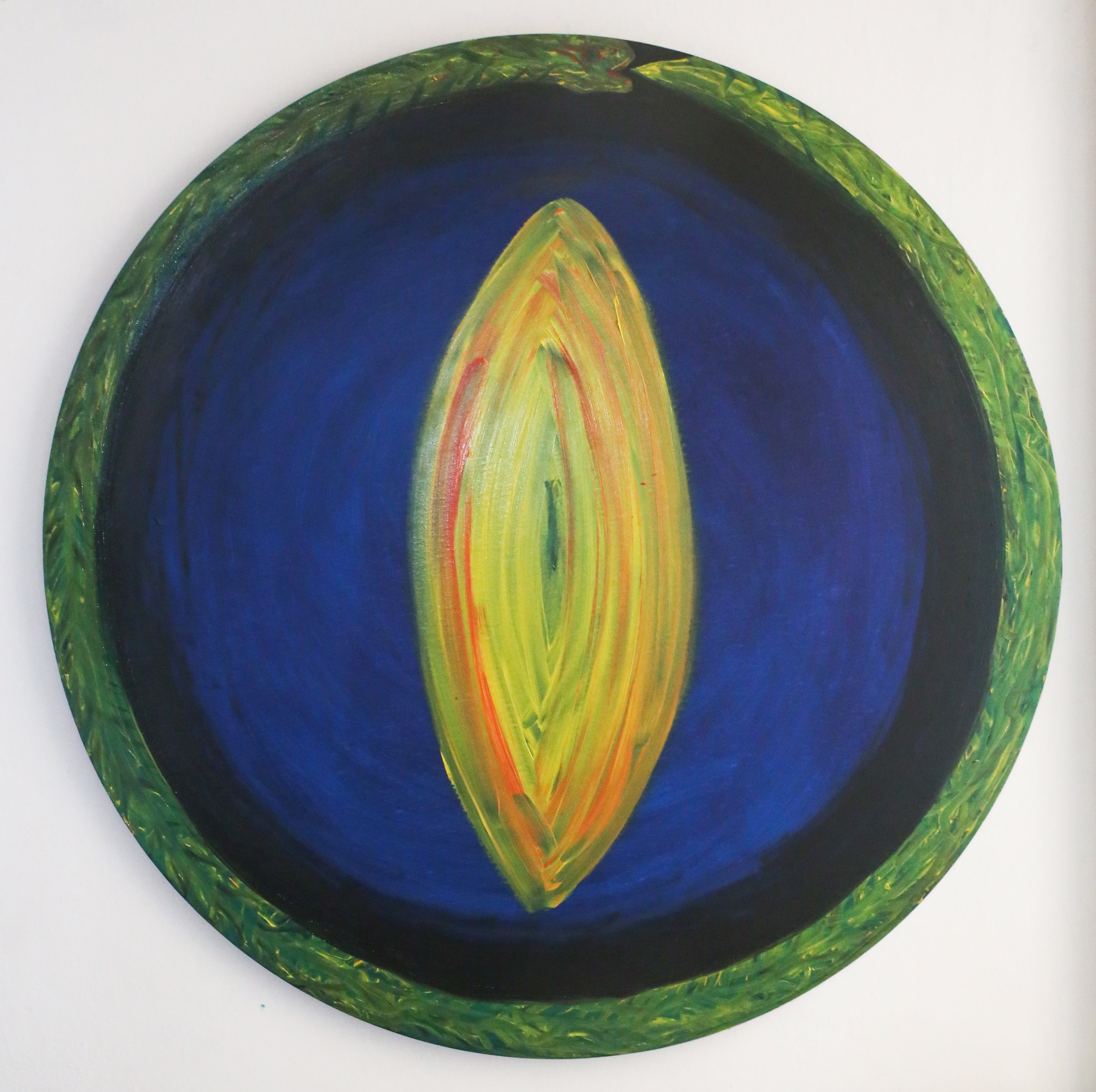 Uroboro. Oil on Canvas. Leonardo Glauso.