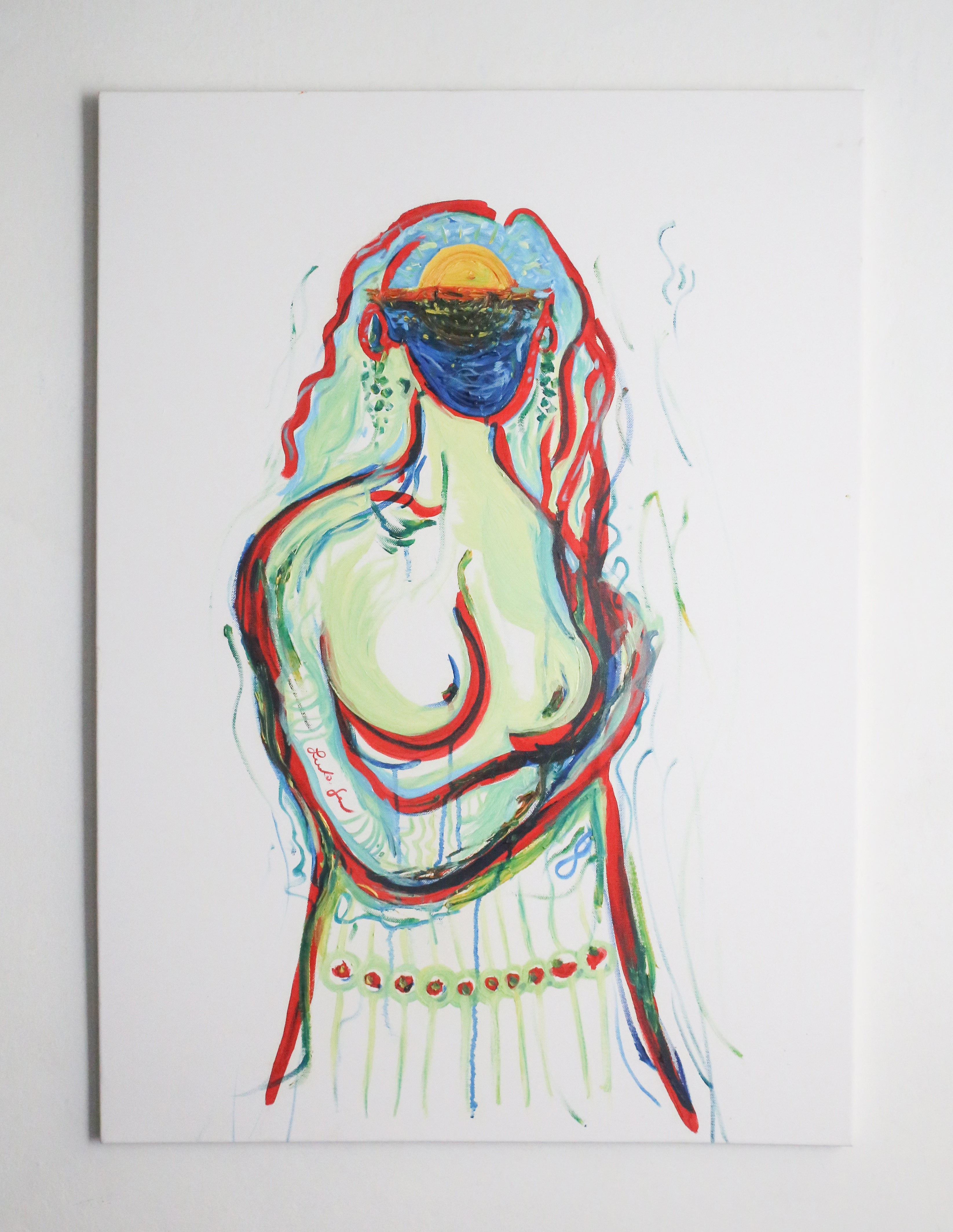 Venus. Oil on canvas. Leonardo Glauso.