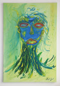 Verde. Oil on Canvas. Leonardo Glauso.