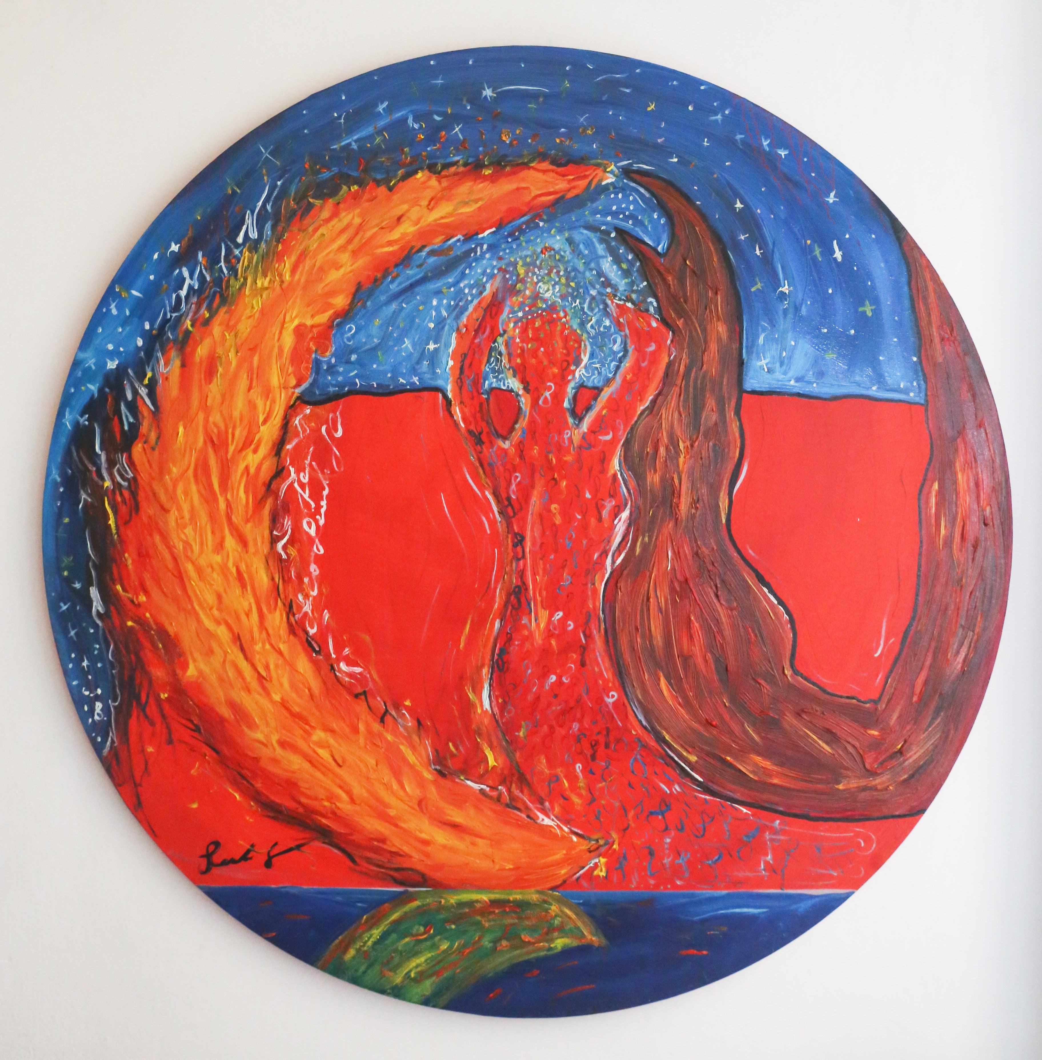 Vibra. Oil on Canvas. Leonardo Glauso.