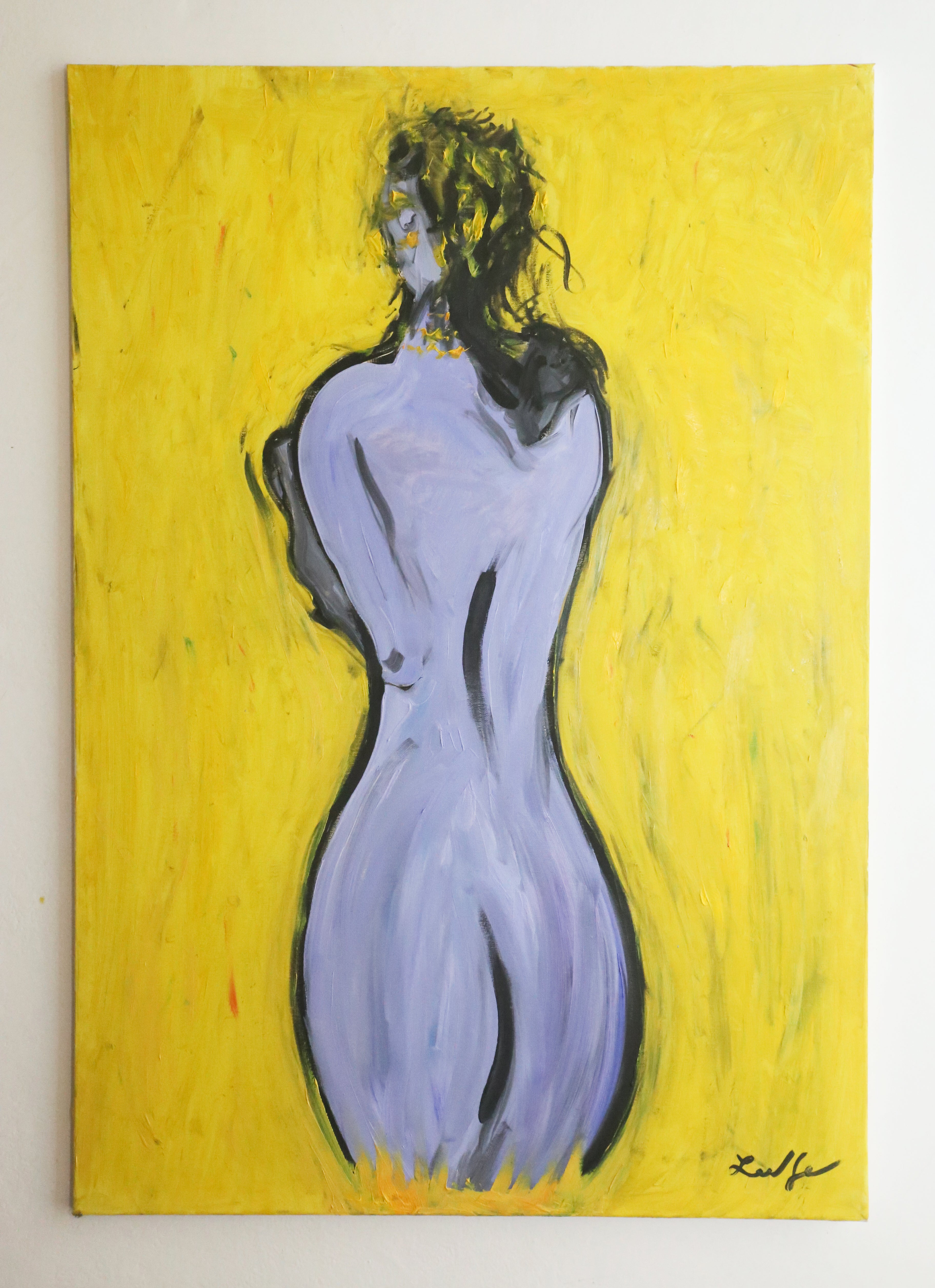 Violetta. Oil on Canvas. Leonardo Glauso.
