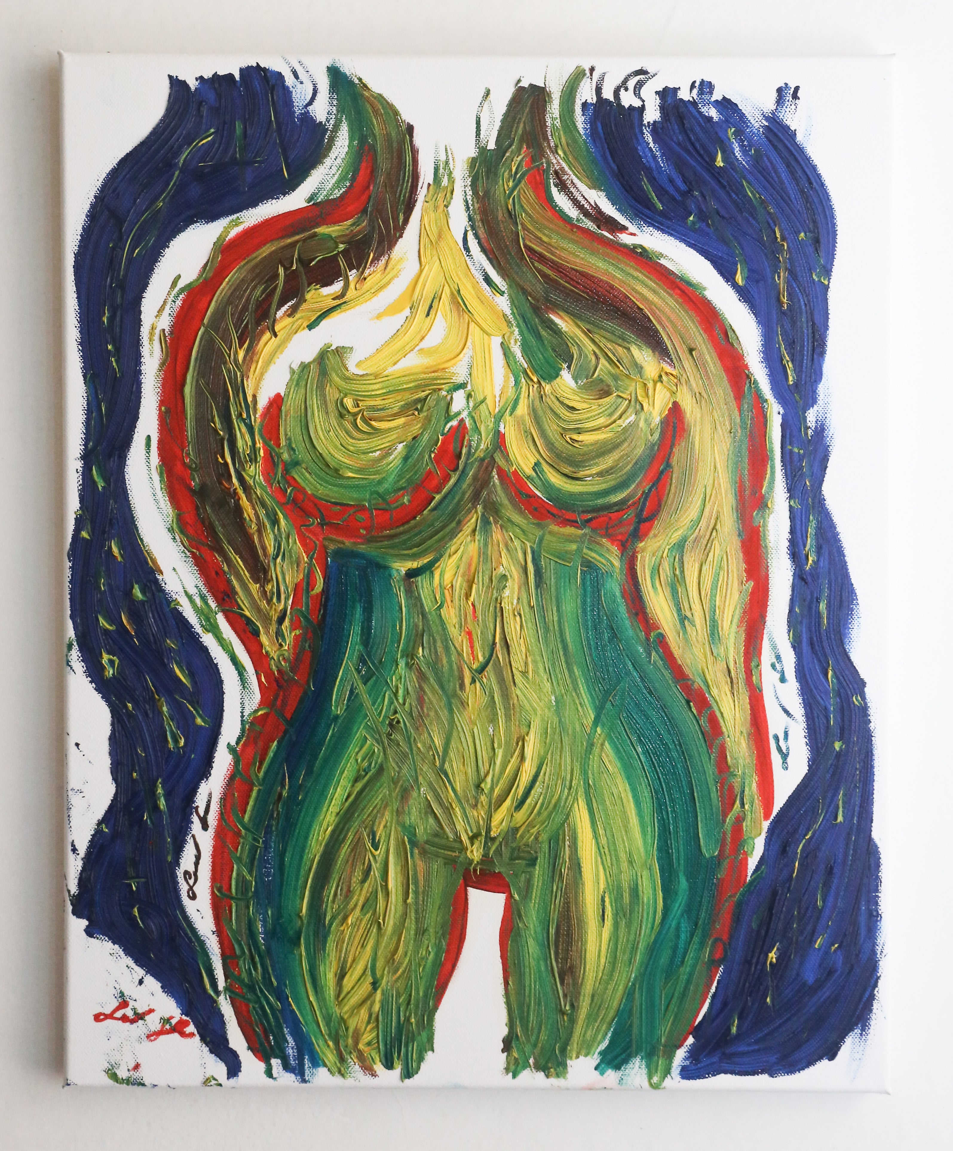 Energia. Oil on canvas. Leonardo Glauso.