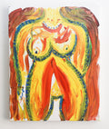 Orange. Oil on canvas. Leonardo Glauso.